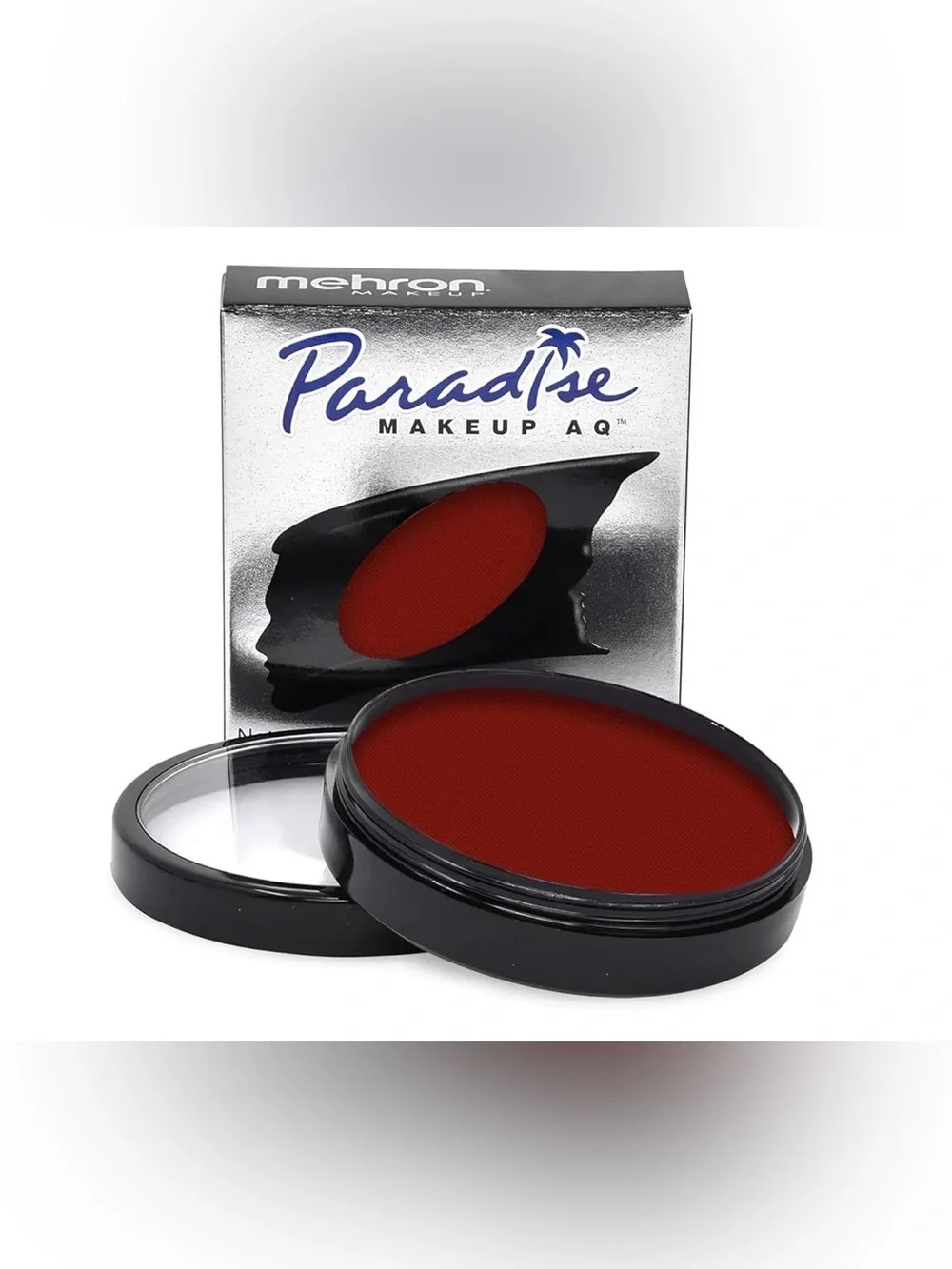 Mehron Paradise Makeup, Water Activated Face Paint, Body Paint, Red 2ct
